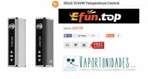 Efuntop eleaf istick tc40w