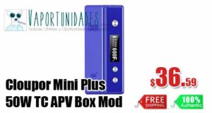 Cloupor mini plus 50w tc efuntop