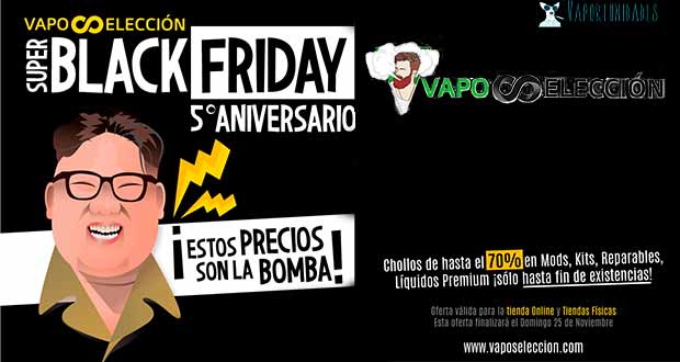 Black friday - en vaposelección